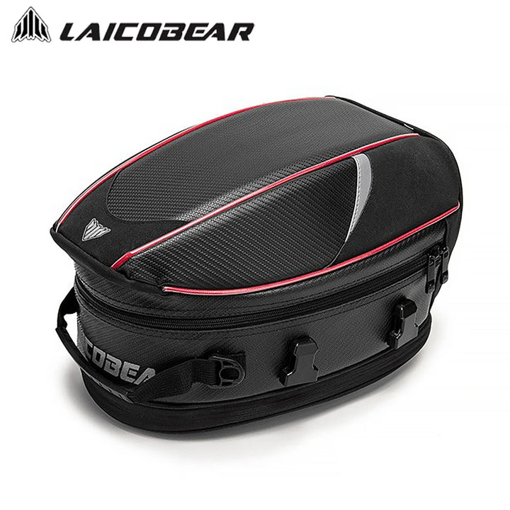 Bolsa de asiento trasero para motocicleta, impermeable, de gran capacidad, Universal, para equipaje de viaje, sillín